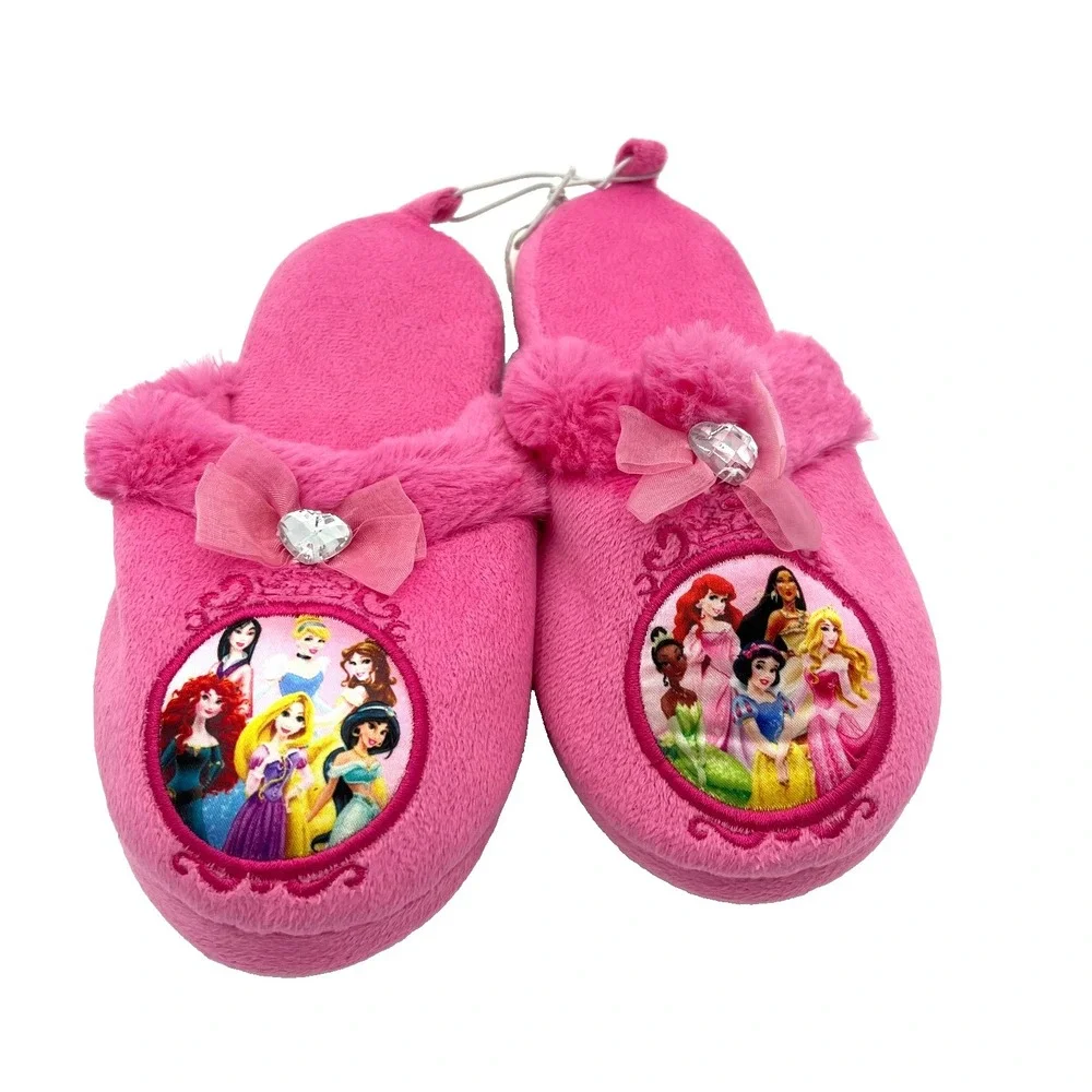 Disney Princess Slippers Sandal Pink Size 2/3 New